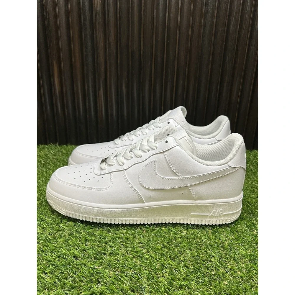 Size 12 - Nike Air Force 1 '07 Low Triple White